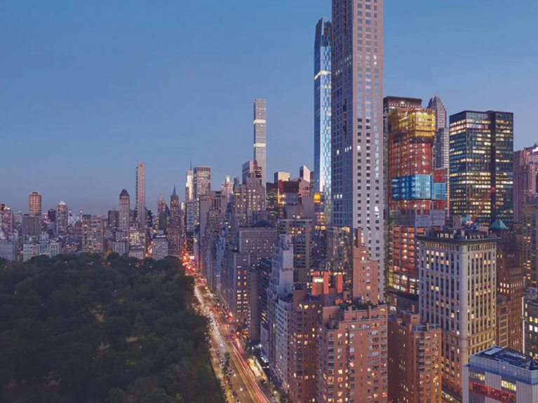 Overlooking NYC's Central Park, Columbus Circle, and CPS from Mandarin Oriental Ballroom