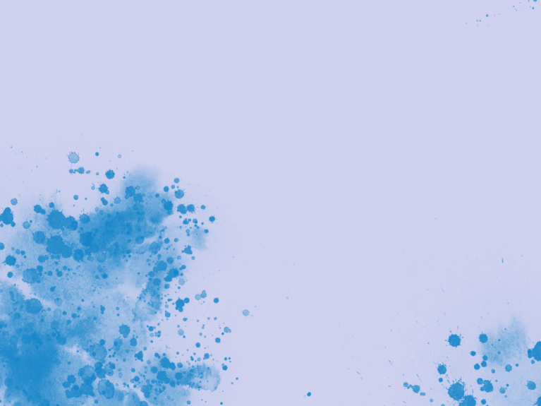 Lavender background with blue paint splatters featuring NEA / America250 logo